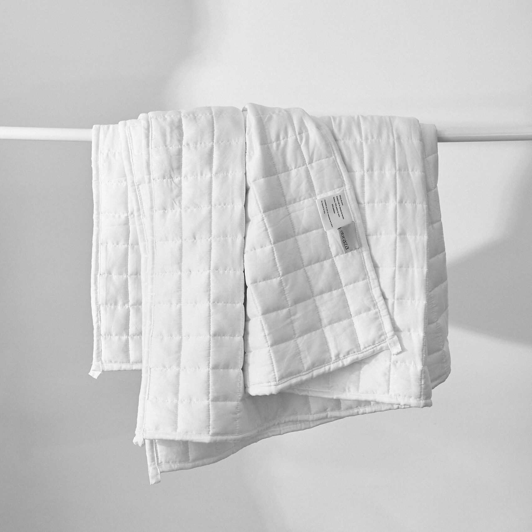 manta de peso sobre soga