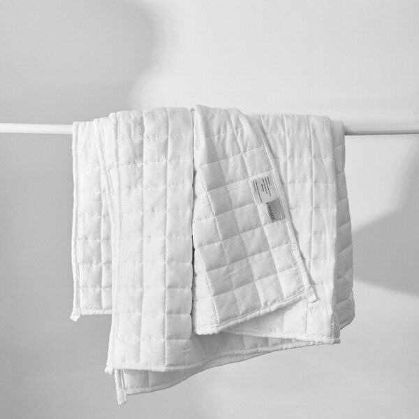 manta de peso colgada